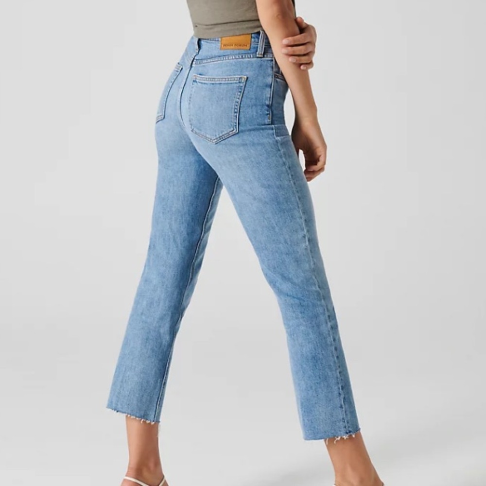 DENIM FORUM ARITZIA The Arlo High Rise Straight Jean